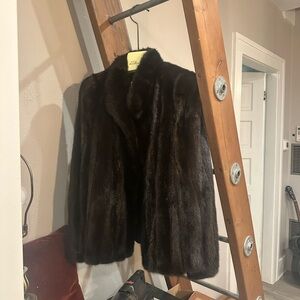 Dark Brown Mink Coat